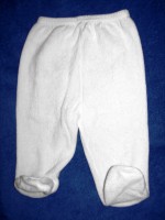 Polaina Prenatal invierno blanco tacto aterciopelado
